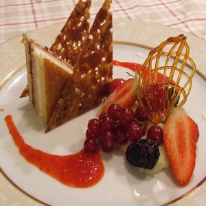 Entremet aux 3 chocolats